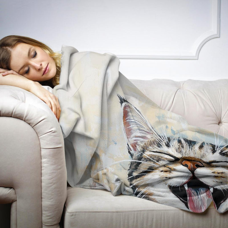 Joyful Whiskers Blanket