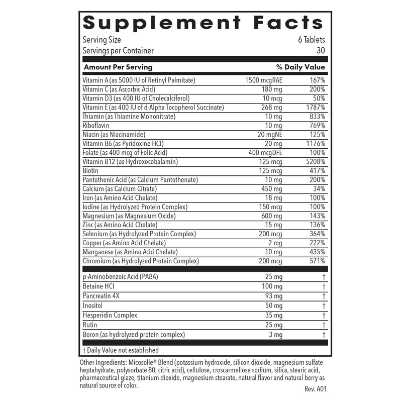 Optimox Gynovite - Menopause Supplements for Women | Postmenopause Support - 180 Tablets