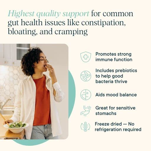 Ora Organic Prebiotic & Probiotic Powder – 20B CFU, 7 Strains, Apple Raspberry Flavor, 30 Servings