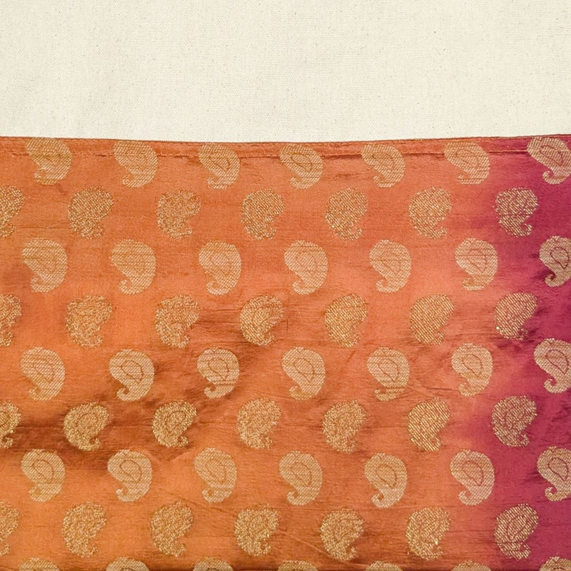 Half sari, half cotton tote bag, ethically handmade in India