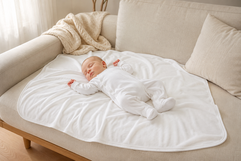Blanket- organic cotton- Receiving Baby Blanket