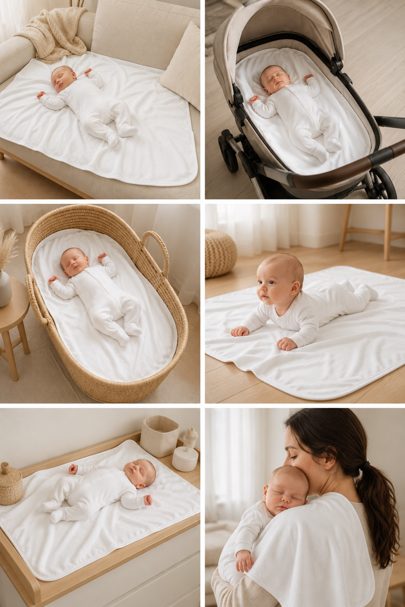 Blanket- organic cotton- Receiving Baby Blanket