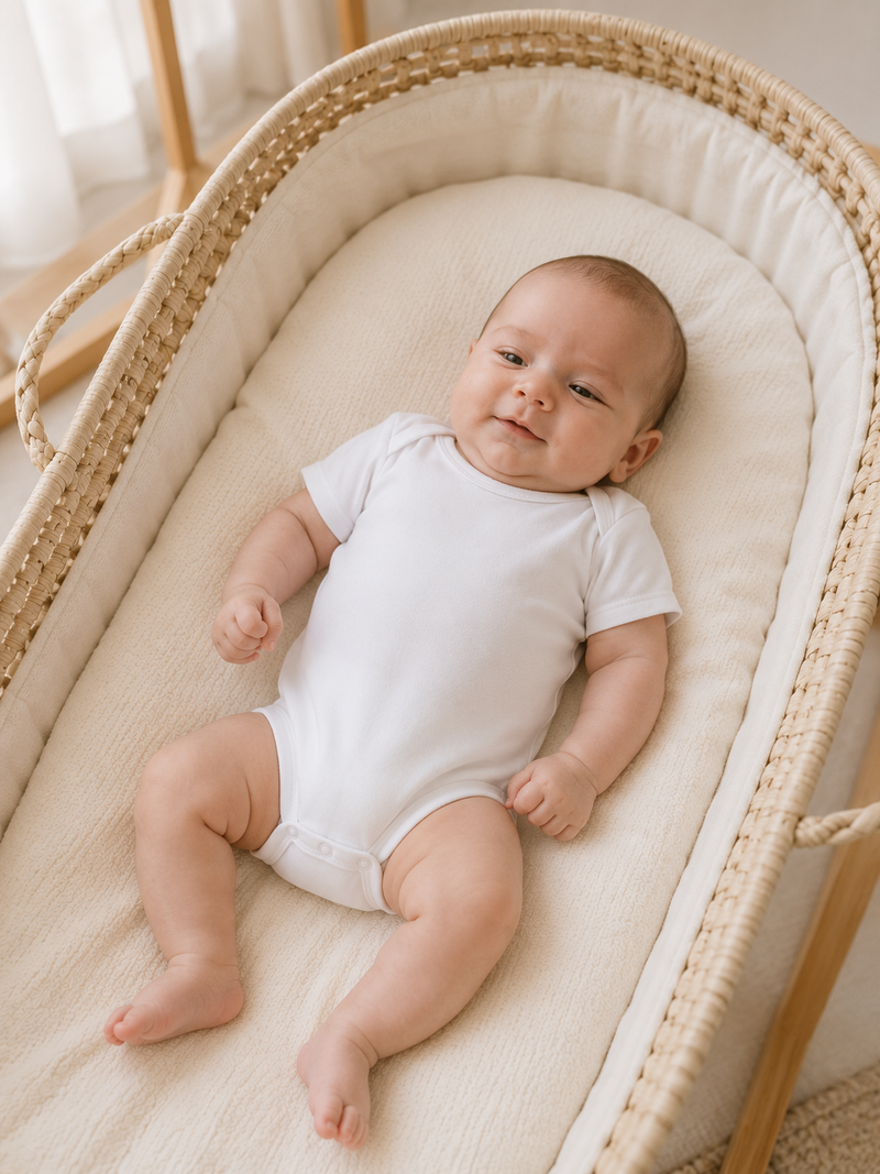 Unisex Baby Bodysuit- Short sleeves