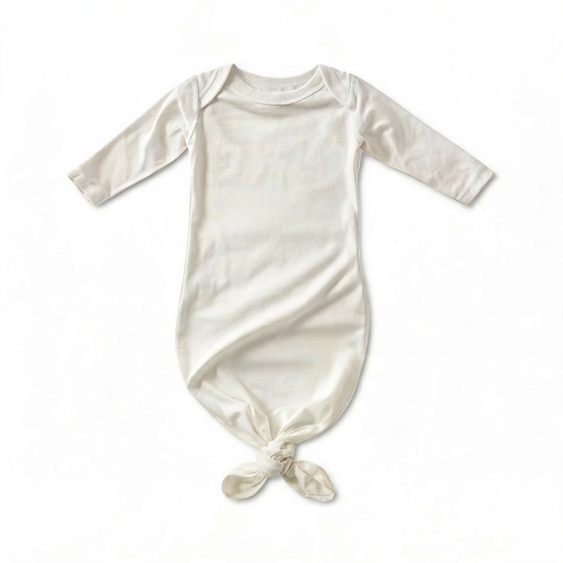 Gown- white- traditional Knotted gown