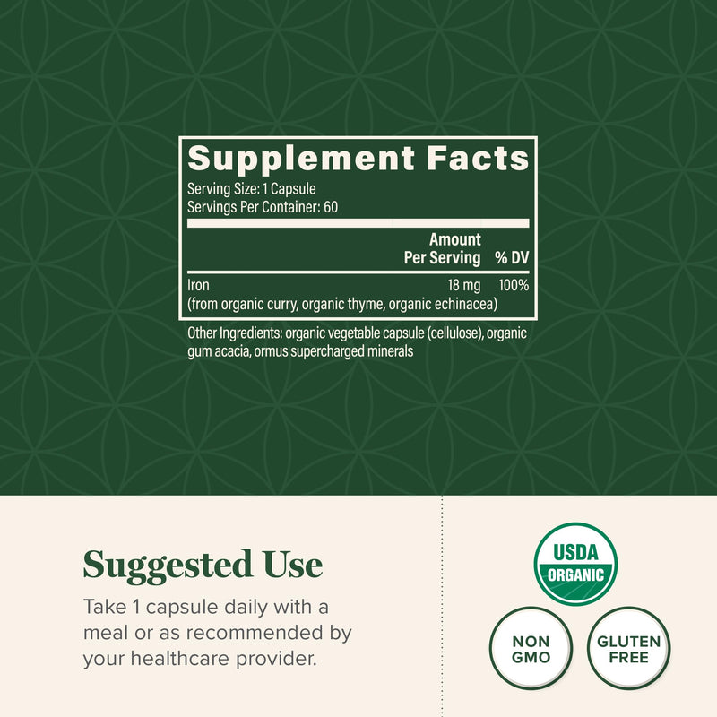 Global Healing Liquid Iron Supplement (2 oz) – Blood Builder with Curry Leaf