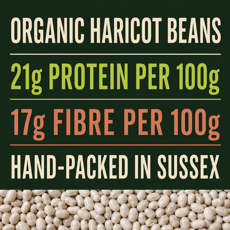 Organic Haricot Beans