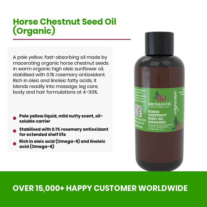 Organic Horse Chestnut Seed Oil