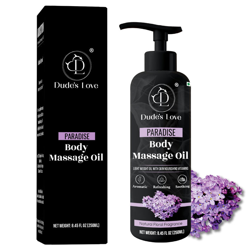 Organic Lavender & Orange Blossom Massage Oil – Calming, Non-Sticky | 8.45 oz