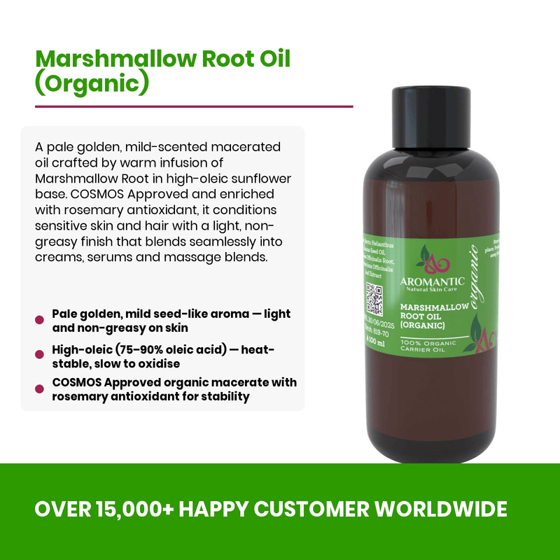 Organic Marshmallow Root Oil