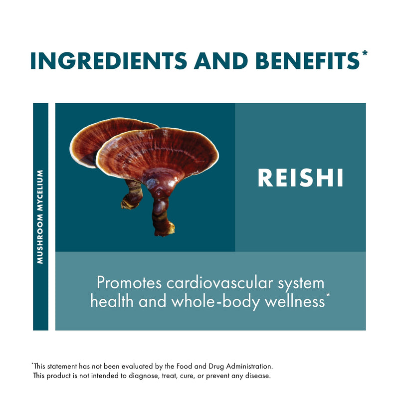 Host Defense Reishi Extract - Heart & Immune Support | 1 fl oz