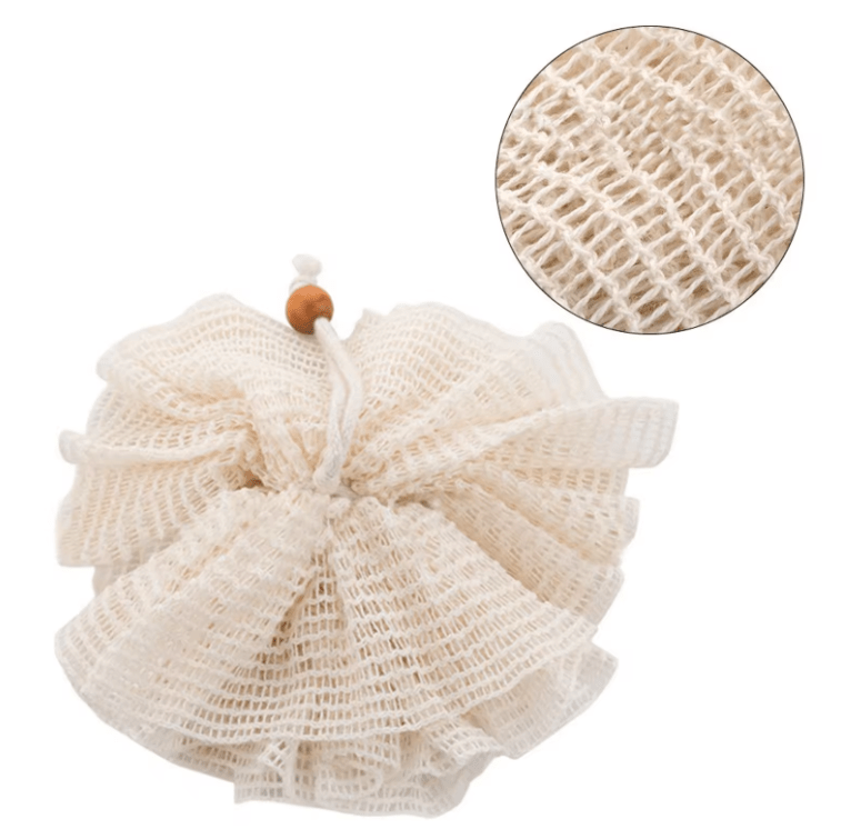 Mesh Shower Pouf