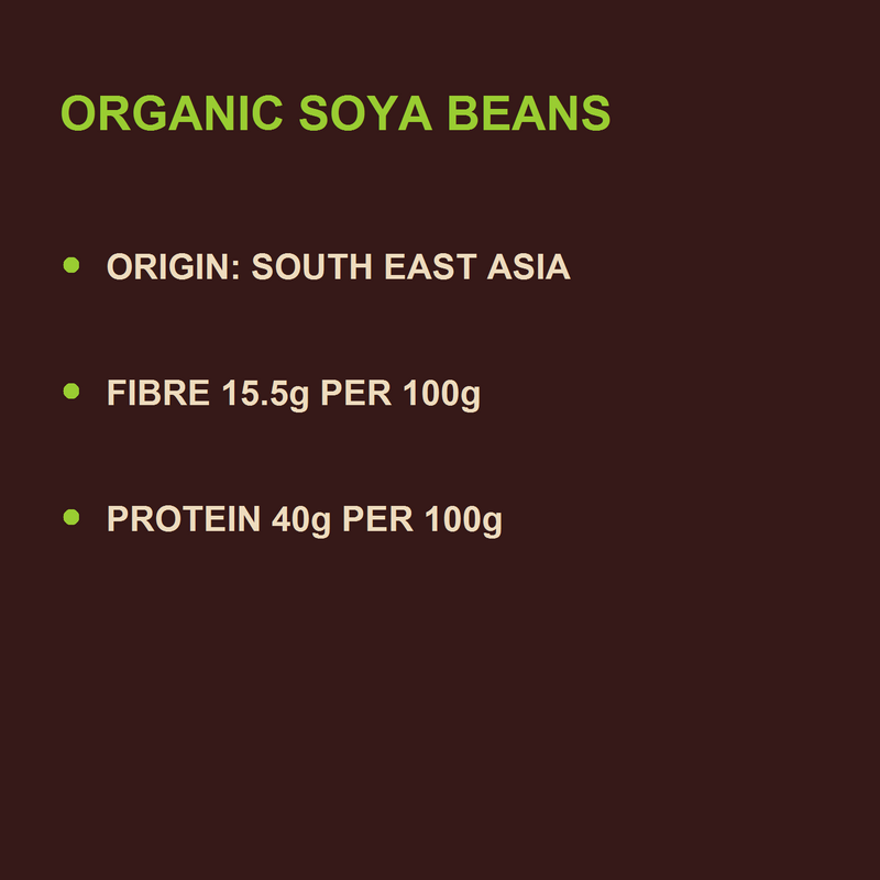 Organic Soya Beans