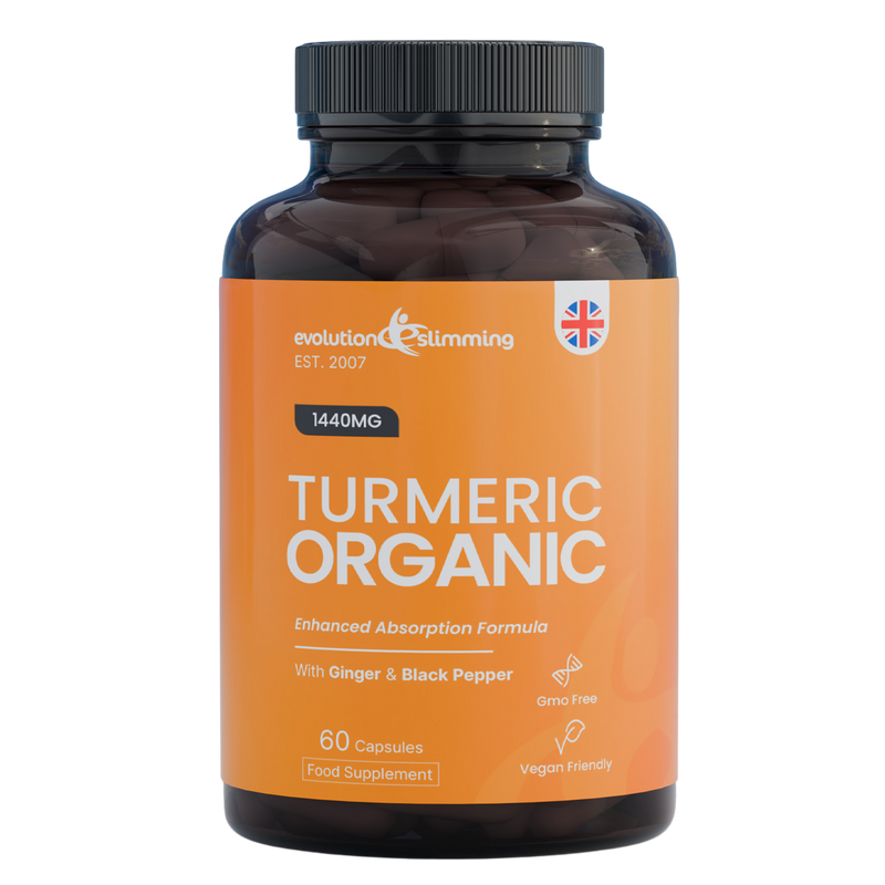 Organic Turmeric 1440mg Capsules | Joint Mobility & Wellness Support