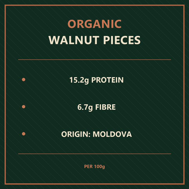 Organic Walnut Pieces