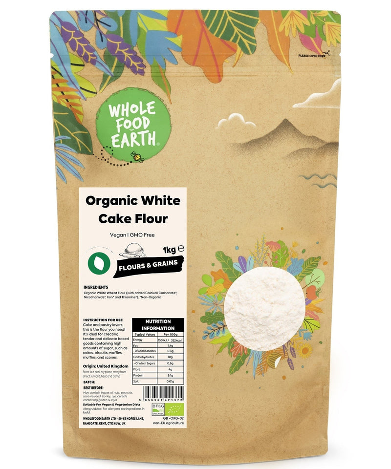 Organic White Cake Flour
