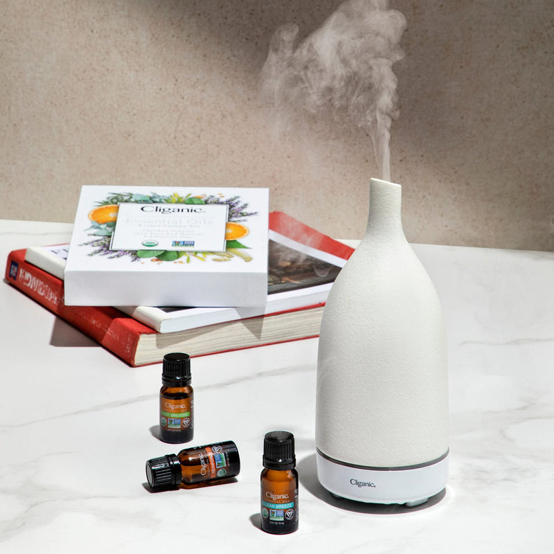 Cliganic Organic Cedarwood Essential Oil - 100% Pure and Non-GMO (Packaging May Vary)