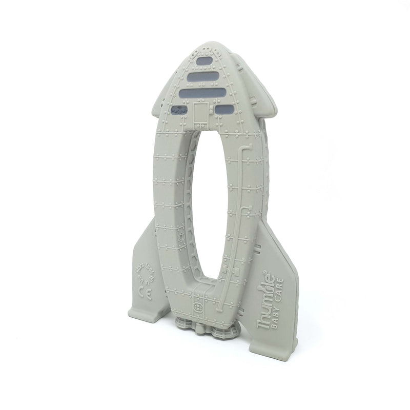 OrBITEr® Rocket - Natural Rubber Space Teether Baby Toy