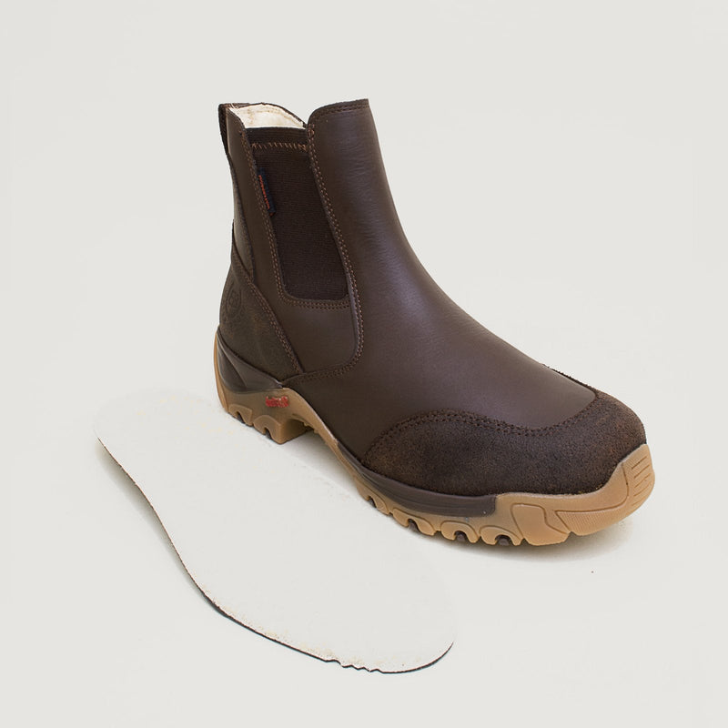 Ottawa Storm Waterproof Short Boots - Brown