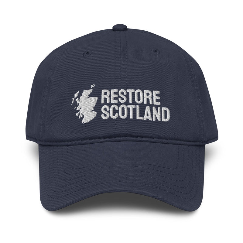 Restore Scotland Baseball Cap – Embroidered Classic Fit Restore Britain Party
