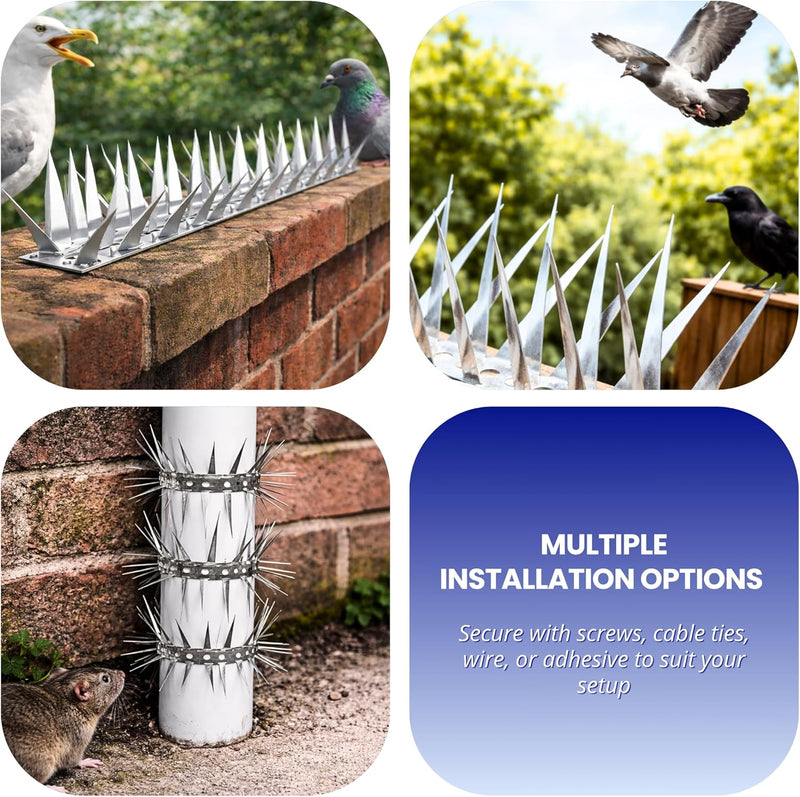 40m Reflective Bird Repellent Scare Tape for Gardens