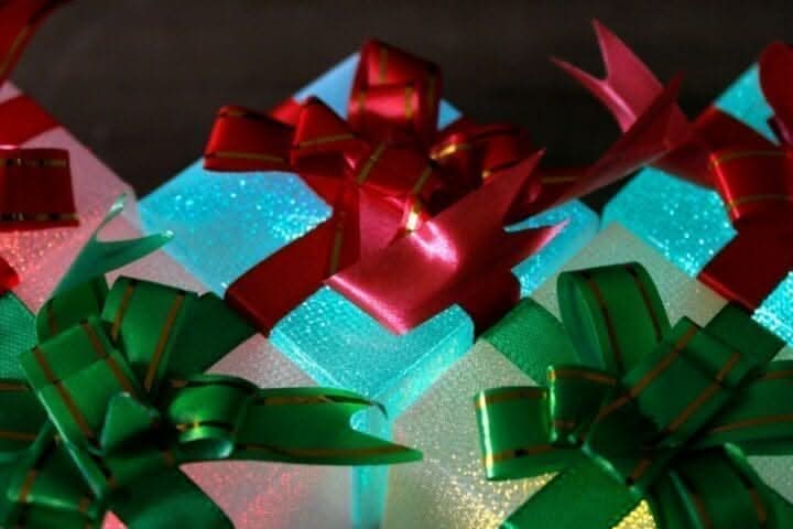 5 LED Colour Changing Parcel Path Lights