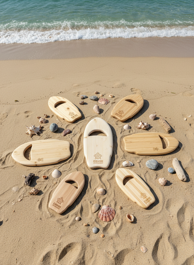 The Glide - handcrafted handplane designed for bodysurfers