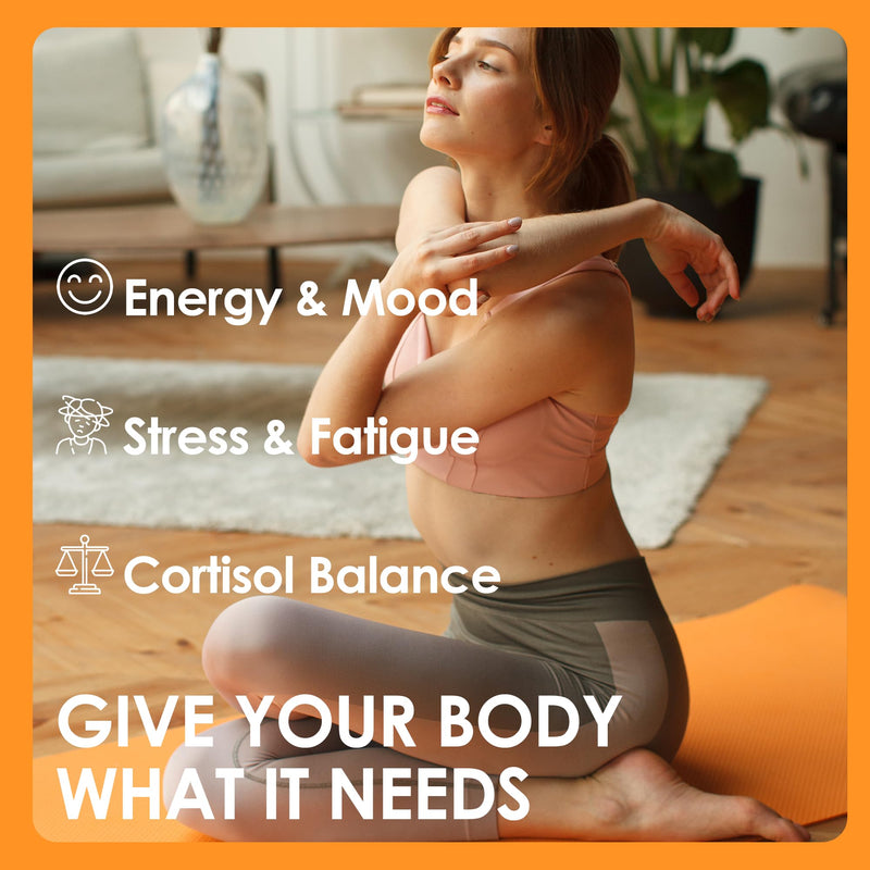 oviaapo Cortisol Drink Powder – Natural Relaxation, Focus & Calm Mood Support