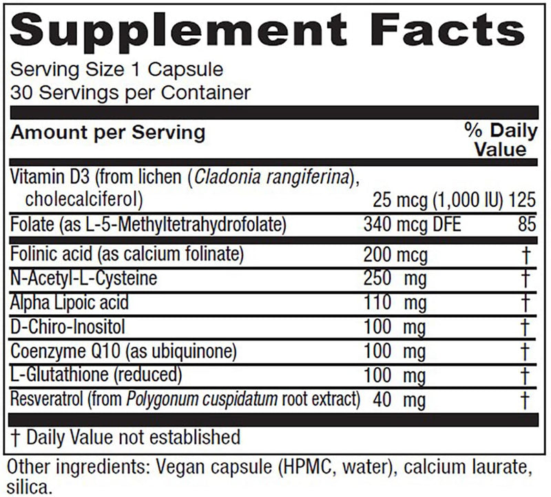 Vitanica Ovum A.M. – Egg Quality Support with Vitamin D3, Alpha Lipoic Acid & CoQ10 (30 Vegan Caps) – Works Best with Ovum P.M.