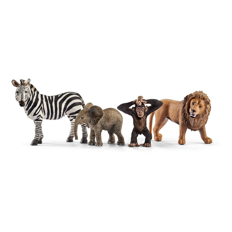 SCHLEICH Wild Life Safari Starter Toy Figures Set, 3 to 8 Years, Multi-colour