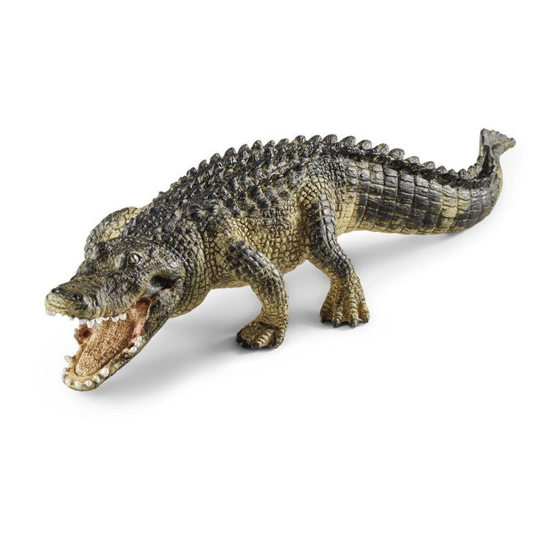 SCHLEICH Wild Life Alligator Toy Figure