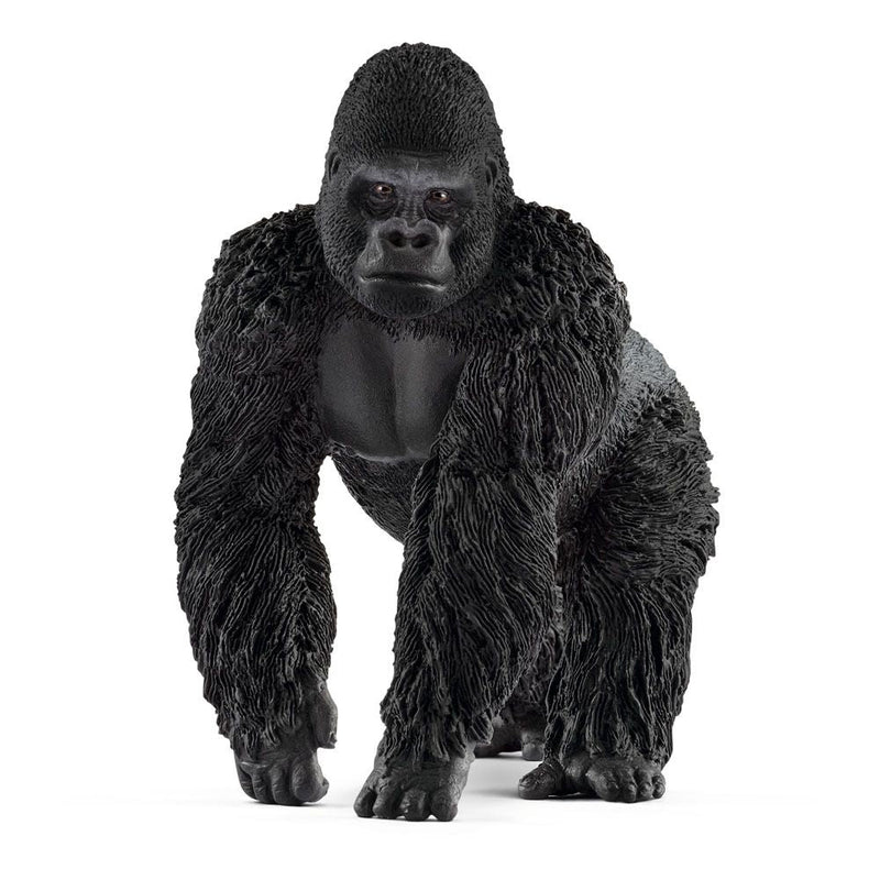 SCHLEICH Wild Life Male Gorilla Toy Figure