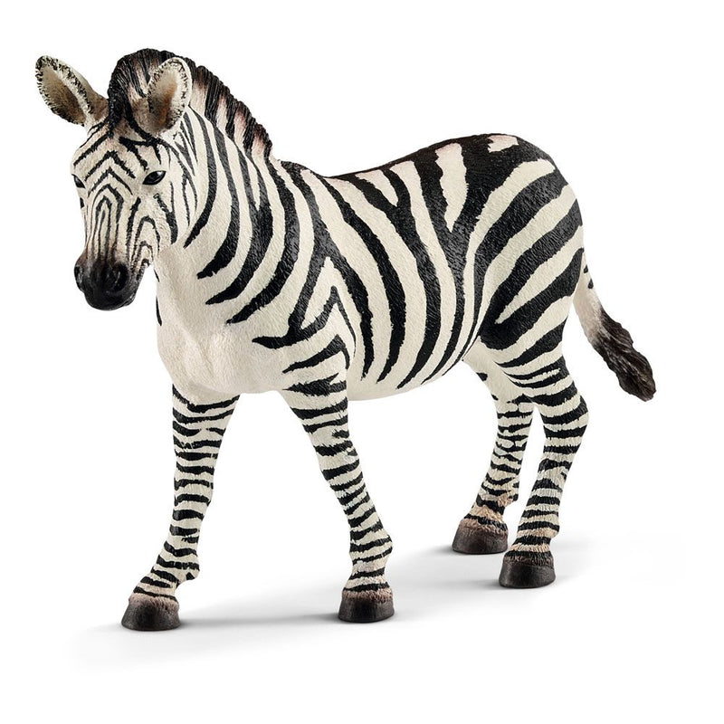 SCHLEICH Wild Life Female Zebra Toy Figure