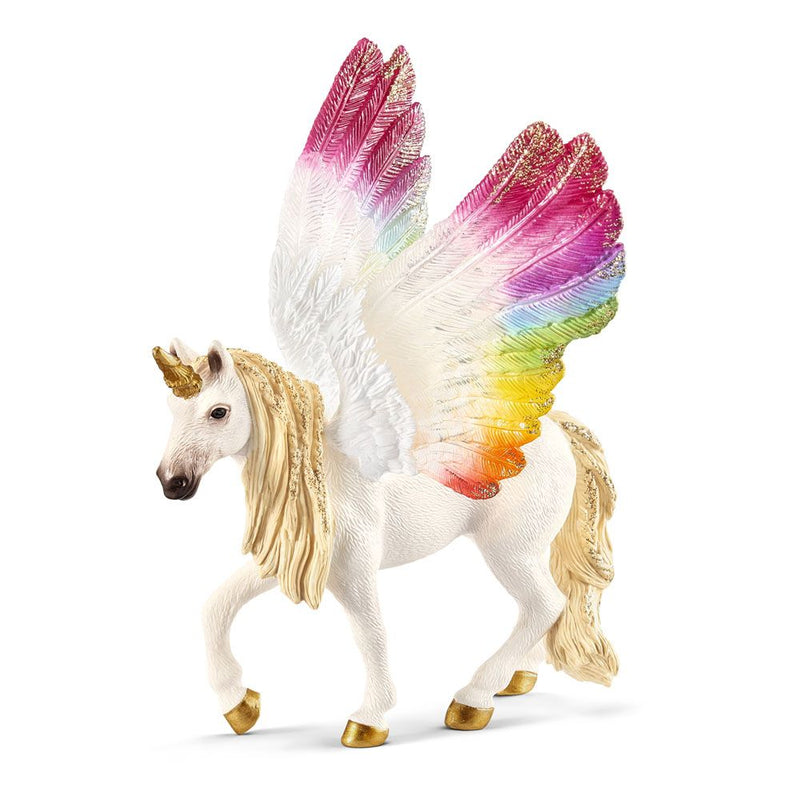 SCHLEICH Bayala Winged Rainbow Unicorn Toy Figure