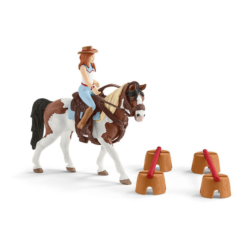 SCHLEICH Horse Club Hannah's Western Riding Set Toy Playset, 5 to 12 Years, Multi-colour