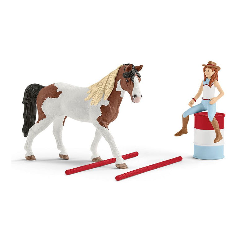SCHLEICH Horse Club Hannah's Western Riding Set Toy Playset, 5 to 12 Years, Multi-colour