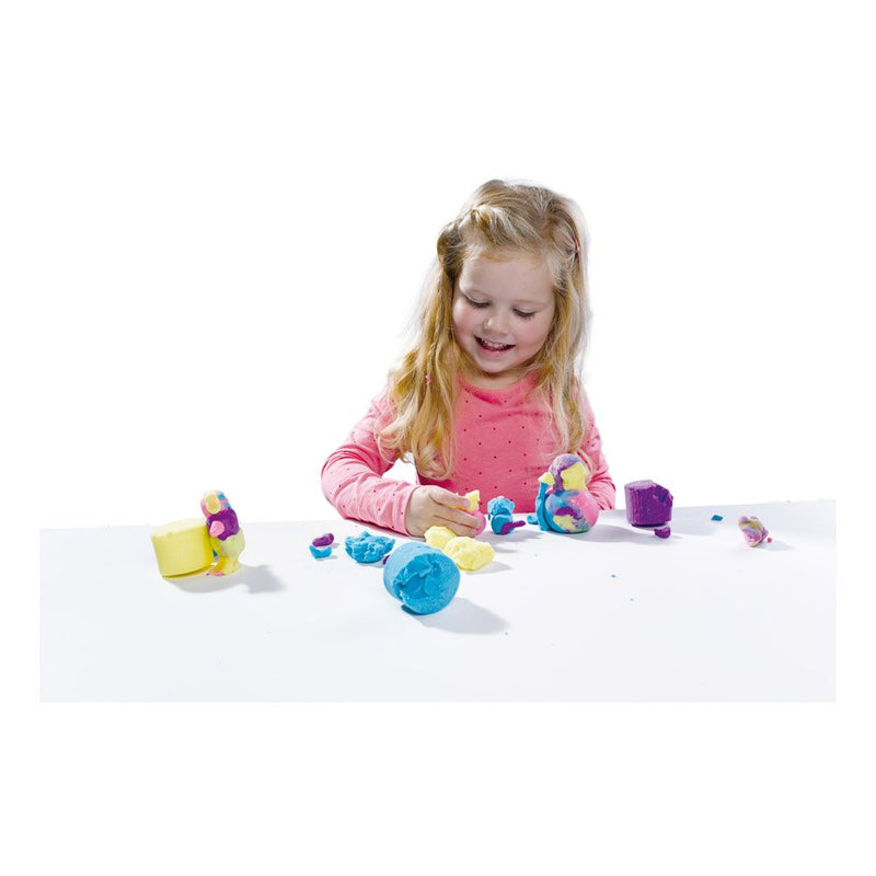 SES CREATIVE Children's Glitter Clay Modelling Dough Set, 4 Colour Pots, 2 to 12 Years, Multi-colour