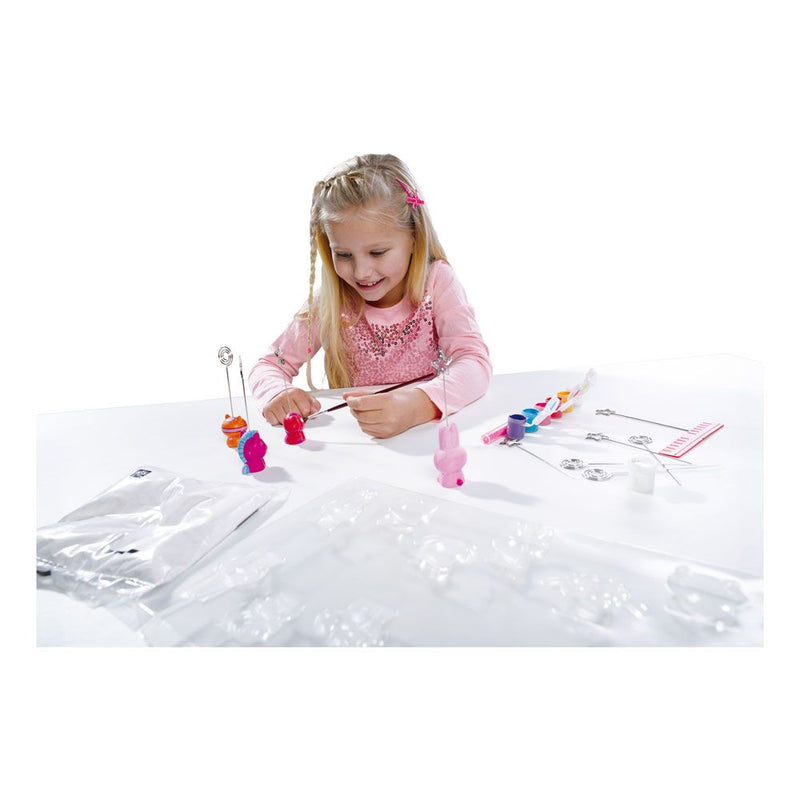 SES CREATIVE Children's Memo Holders Casting and Painting Set, 5 to 12 Years, Multi-colour