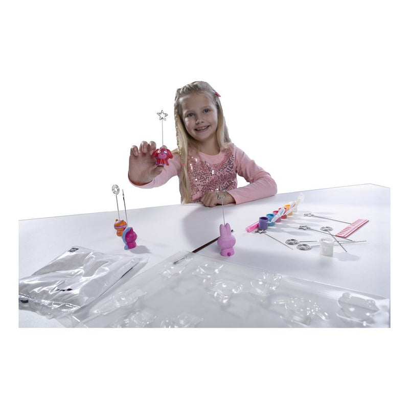 SES CREATIVE Children's Memo Holders Casting and Painting Set, 5 to 12 Years, Multi-colour