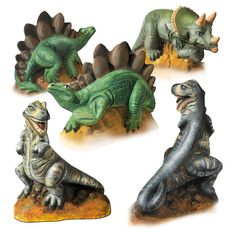 SES CREATIVE Children's Dinosaurs Casting and Painting Set, 5 to 12 Years, Multi-colour