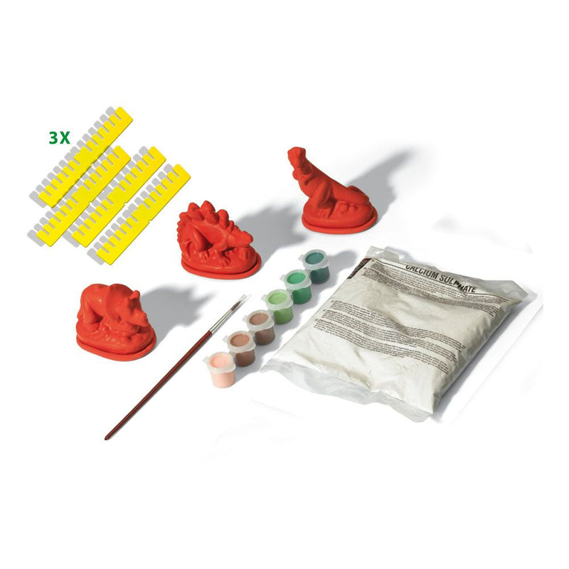 SES CREATIVE Children's Dinosaurs Casting and Painting Set, 5 to 12 Years, Multi-colour