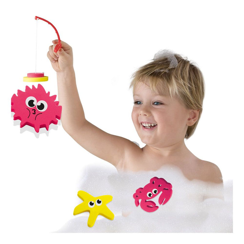 SES CREATIVE Children's Tiny Talents Fishing In The Water Bath Playset, Unisex, 3 Years or Above, Multi-colour