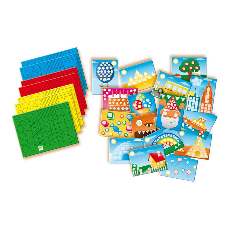 SES CREATIVE Children's I Learn to Recognise Shapes Set, Unisex, 3 to 6 Years, Multi-colour
