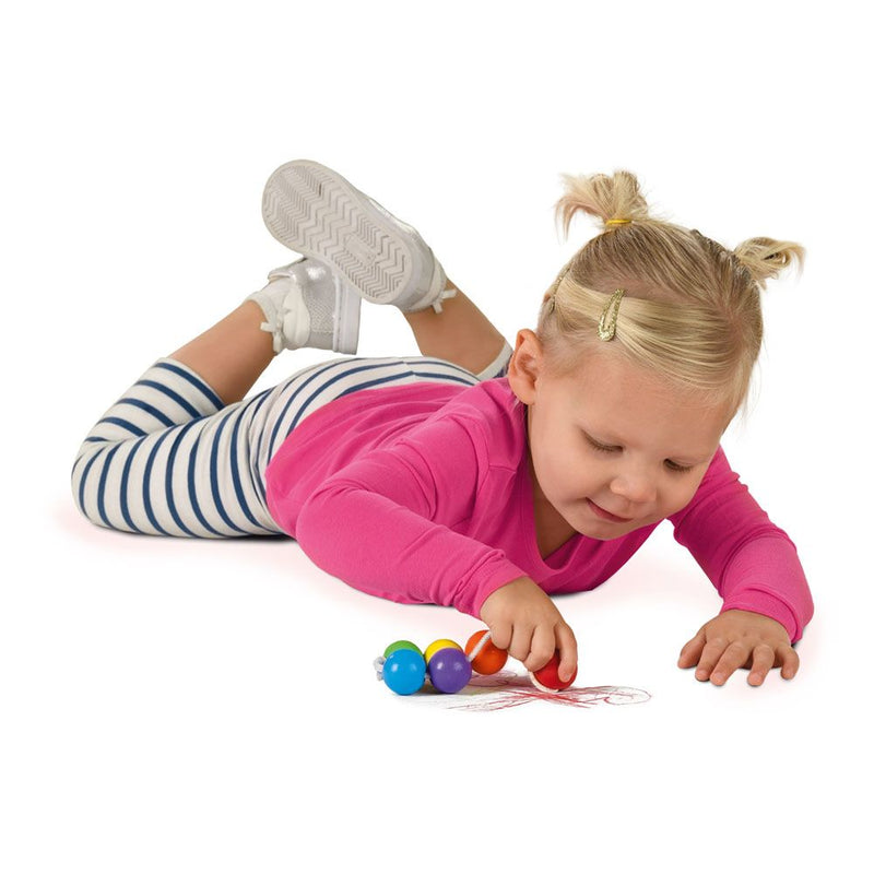 SES CREATIVE Children's My First Crayon Beads Set, Unisex, 1 to 4 Years, Multi-colour