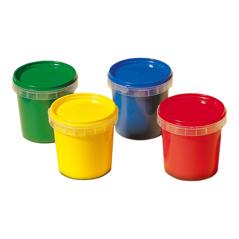 SES CREATIVE Children's My First Washable Fingerpaint Set, 4 Paint Pots