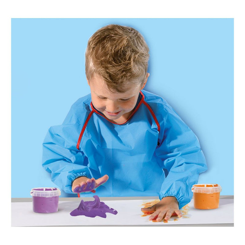 SES CREATIVE Children's My First Fluffy Washable Fingerpaint Set, 4 Paint Pots