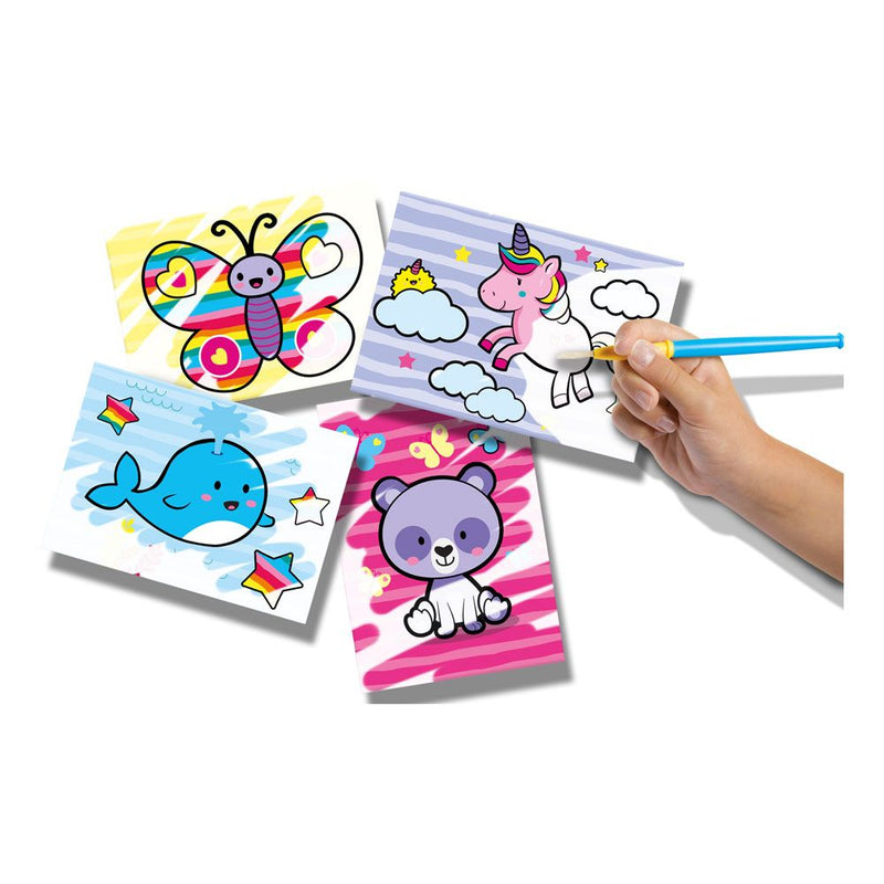 SES CREATIVE Children's My First Colouring with Water Fantasy Animals Set, Unisex, 1 to 4 Years, Multi-colour