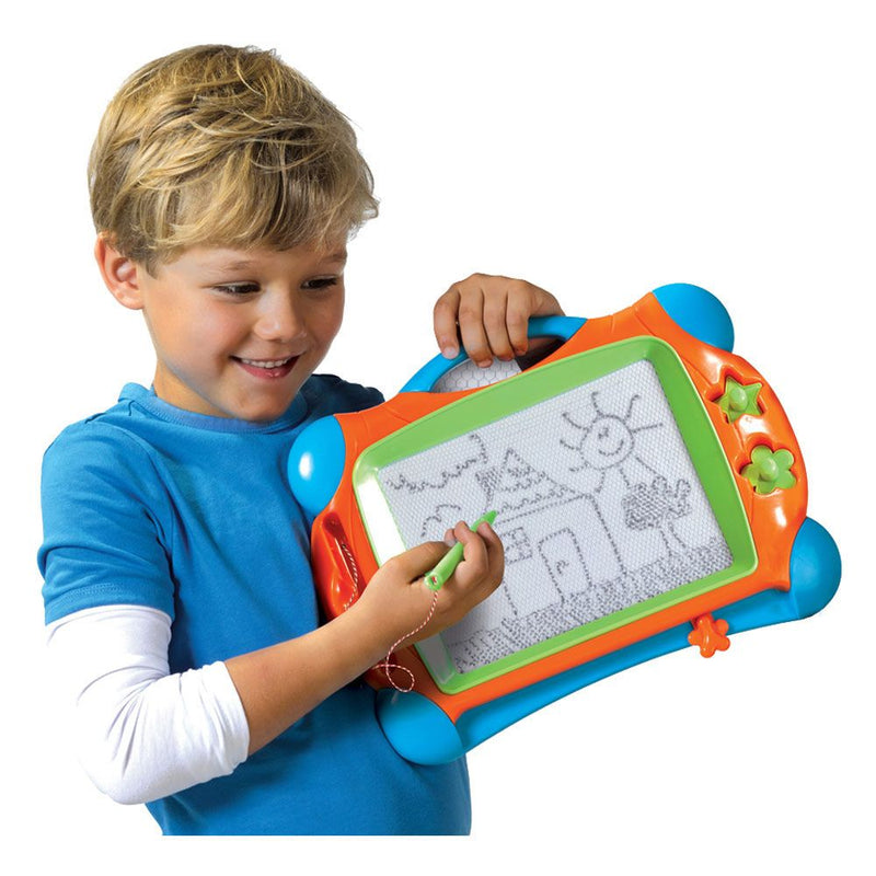 SES CREATIVE Magnetic Drawing Board, Unisex, Ages Three to Six Years, Multi-colour