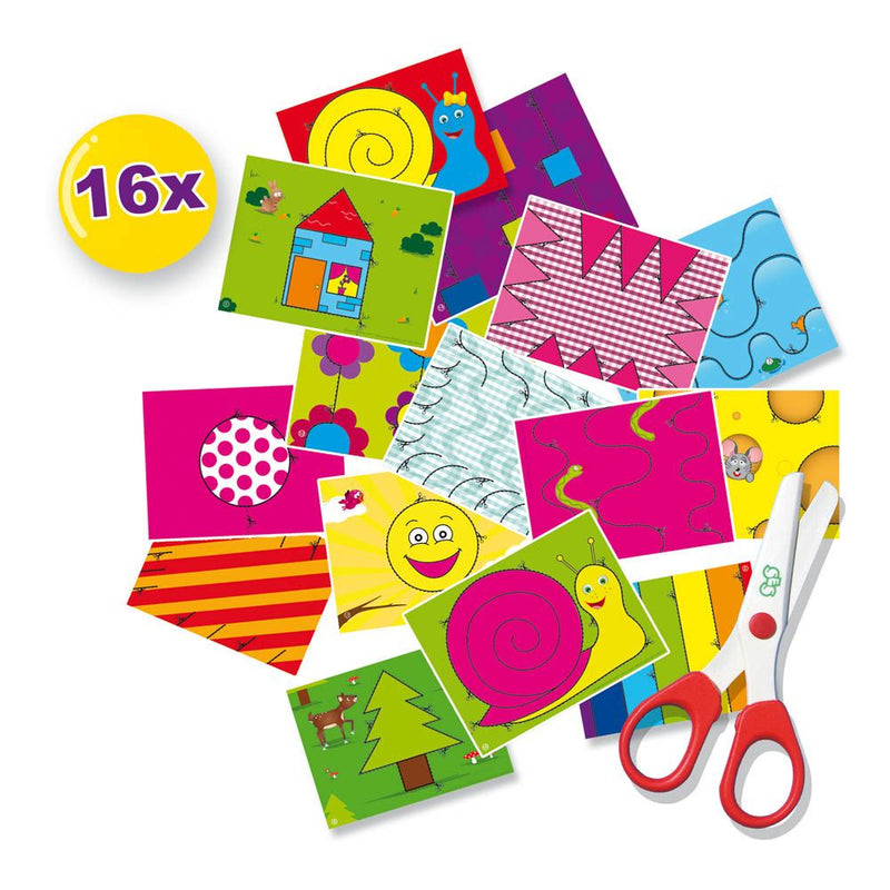 SES CREATIVE I Learn to Use Scissors Kit, Unisex, Ages Three to Six Years, Multi-colour