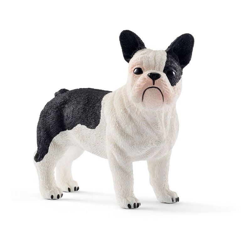 SCHLEICH Farm World French Bulldog Dog Toy Figure, 3 to 8 Years
