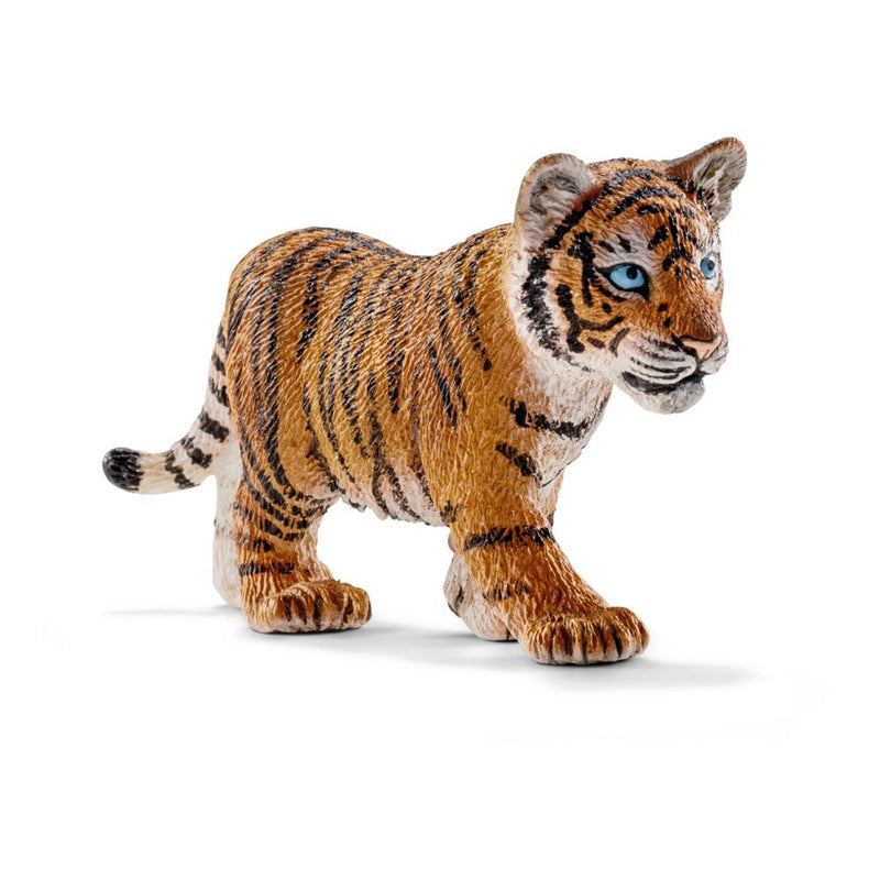 SCHLEICH Wild Life Siberian Tiger Cub Toy Figure, 3 to 8 Years